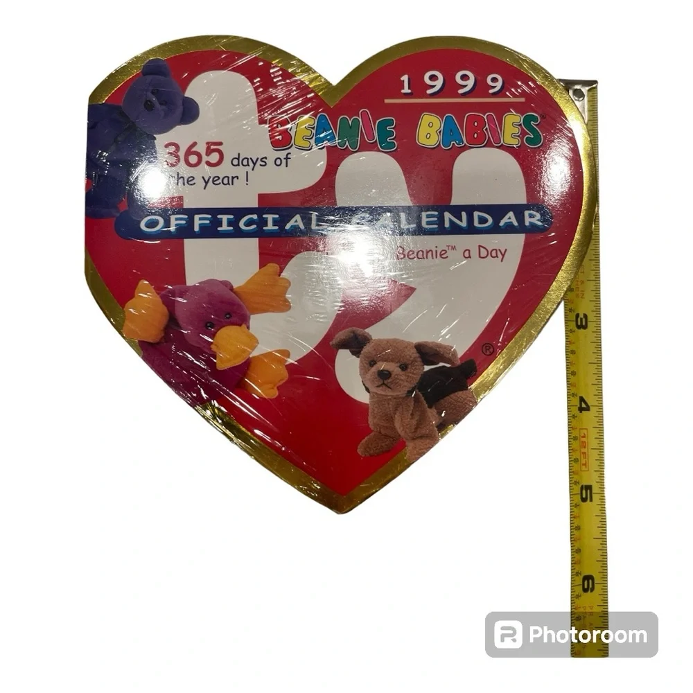 NWOT TY Beanie Babies 1999 Official Calendar-Factory Sealed-365 Days of the Year